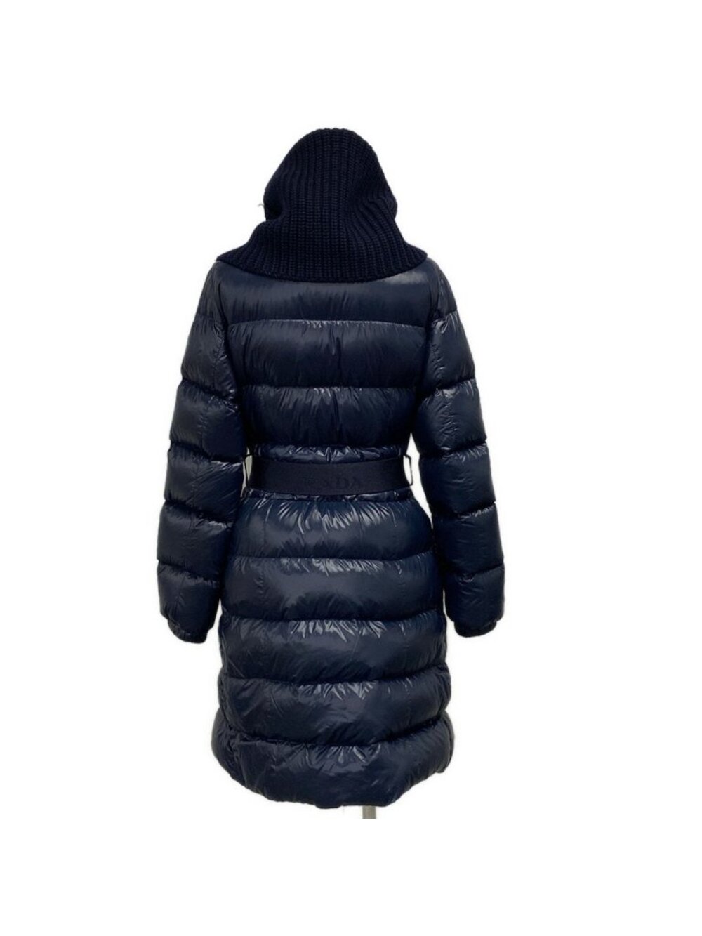 Prada Sport Down Coat M Dark Navy 40 - Picture 2 of 14